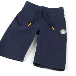 Sigikid Kollektion Gelber Traktor|Dunkelblaue Kinder Gabardine Bermuda