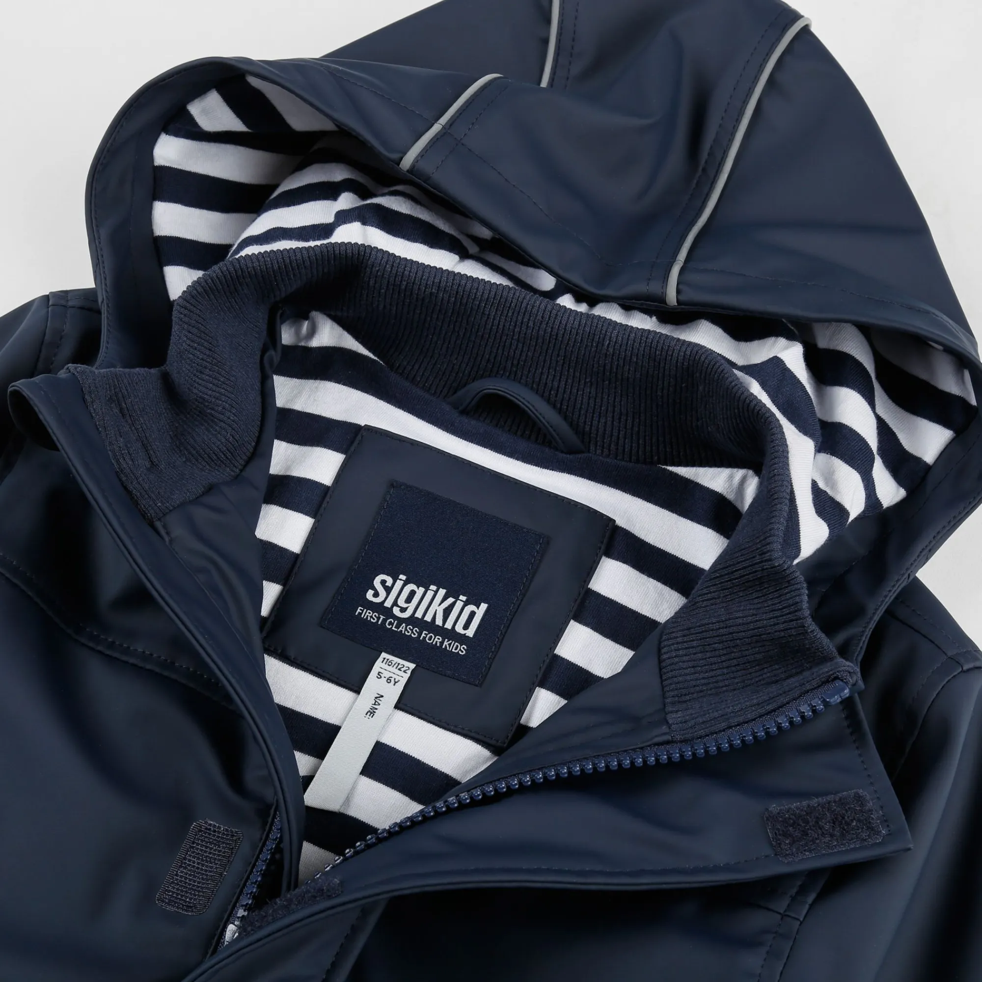 Sigikid Regenkleidung|Dunkelblaue Regenjacke, Mit Baumwolle Gefuttert