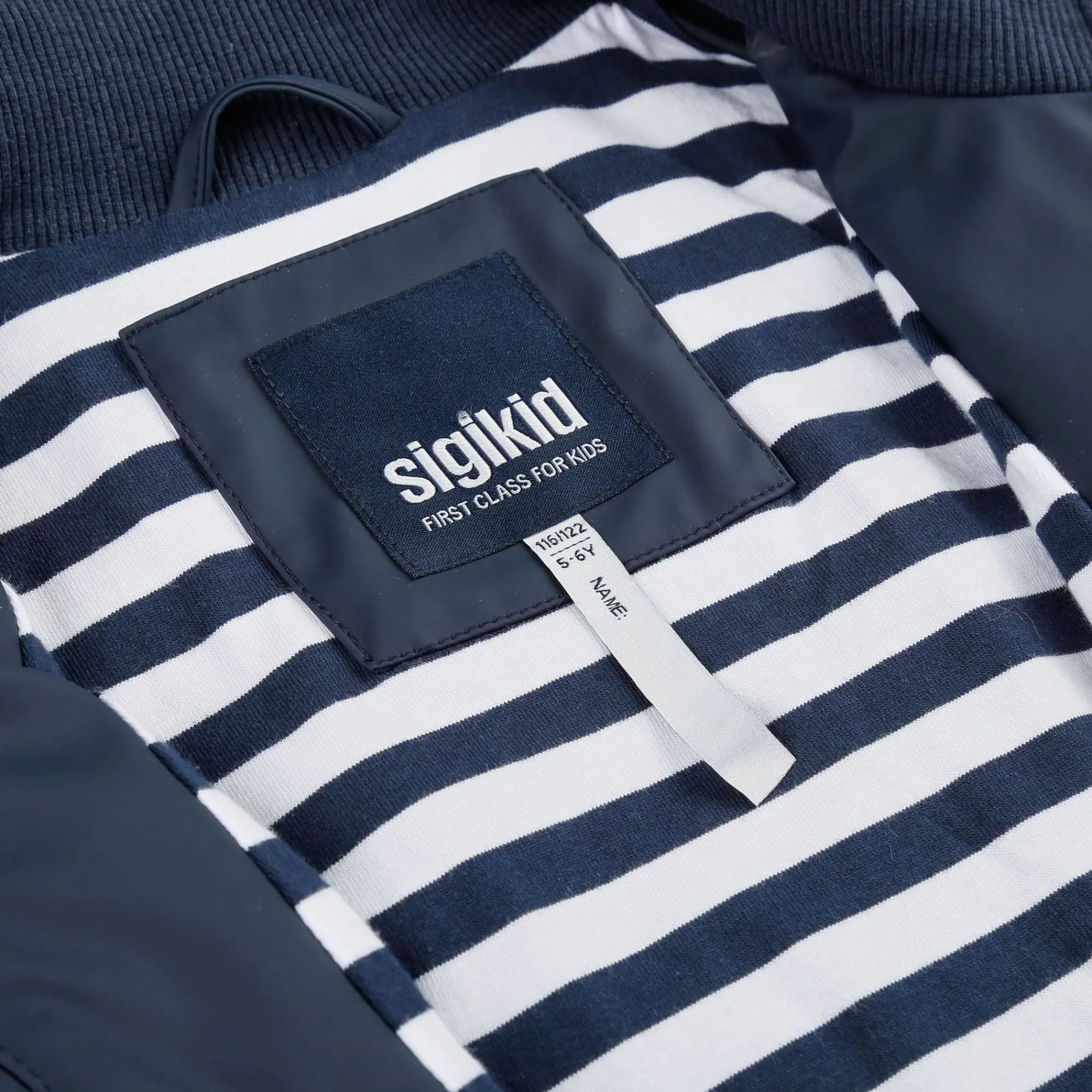Sigikid Regenkleidung|Dunkelblaue Regenjacke, Mit Baumwolle Gefuttert