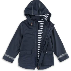 Sigikid Regenkleidung|Dunkelblaue Regenjacke, Mit Baumwolle Gefuttert