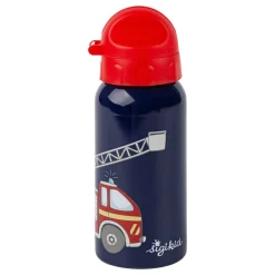 Sigikid Trinkflaschen|Edelstahl Kindertrinkflasche Feuerwehr, 400Ml