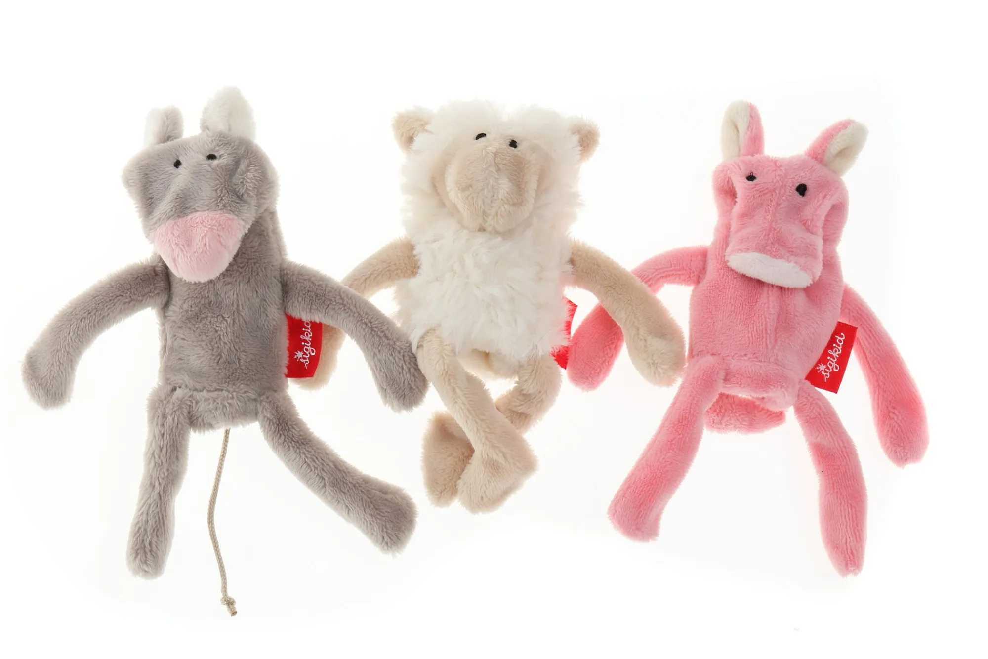 Sigikid Puppen & Handpuppen|Fingerpuppenset Farmfreunde