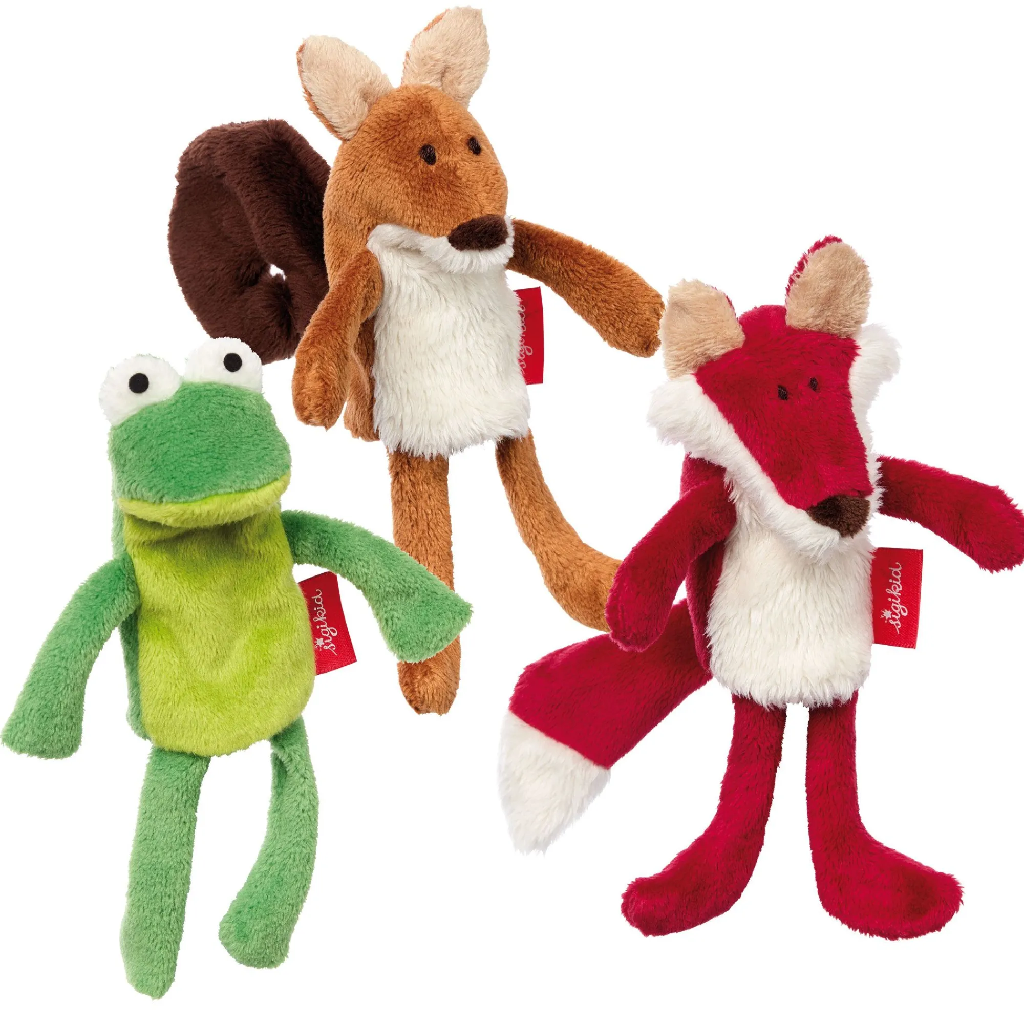 Sigikid Puppen & Handpuppen|Fingerpuppenset Waldfreunde