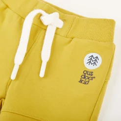 Sigikid Aktion Hosen|Gelbe Baby Sweathose Mit Beinbundchen