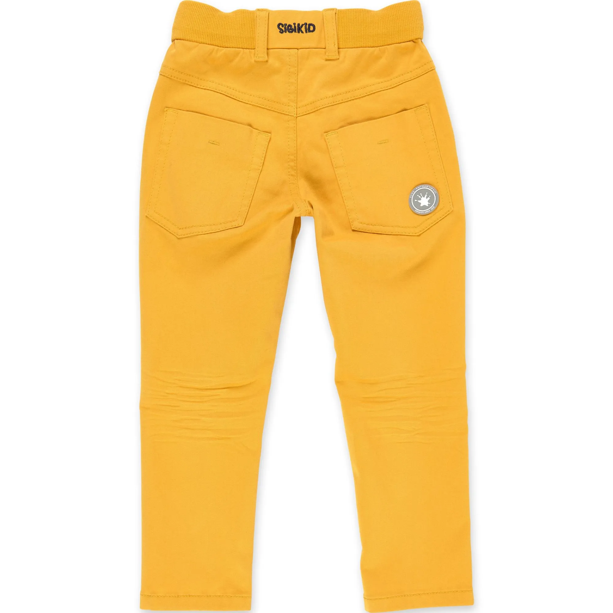 Sigikid Kollektion Gelber Traktor|Gelbe Kinder Gabardine Hose