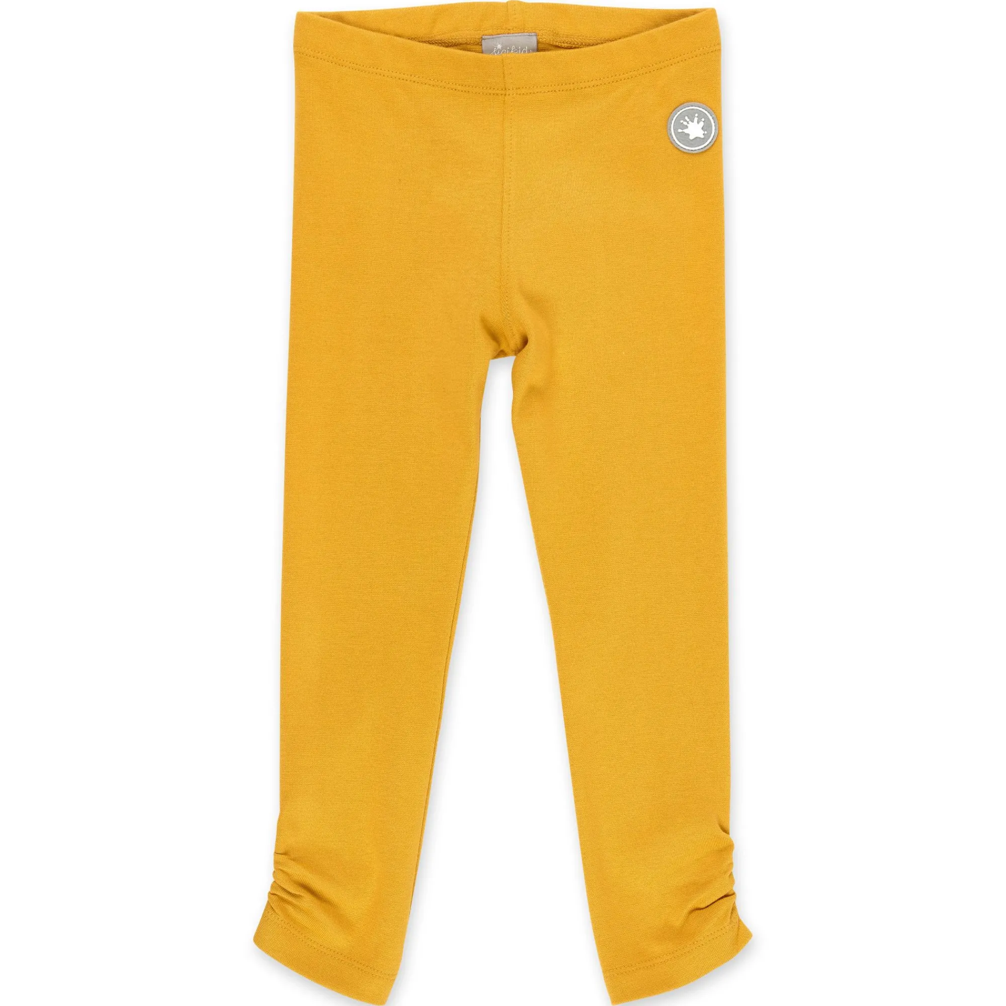 Sigikid Kollektion Tupfen Pony|Gelbe Kinder Leggings, Seitlich Gerafft
