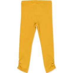 Sigikid Kollektion Tupfen Pony|Gelbe Kinder Leggings, Seitlich Gerafft