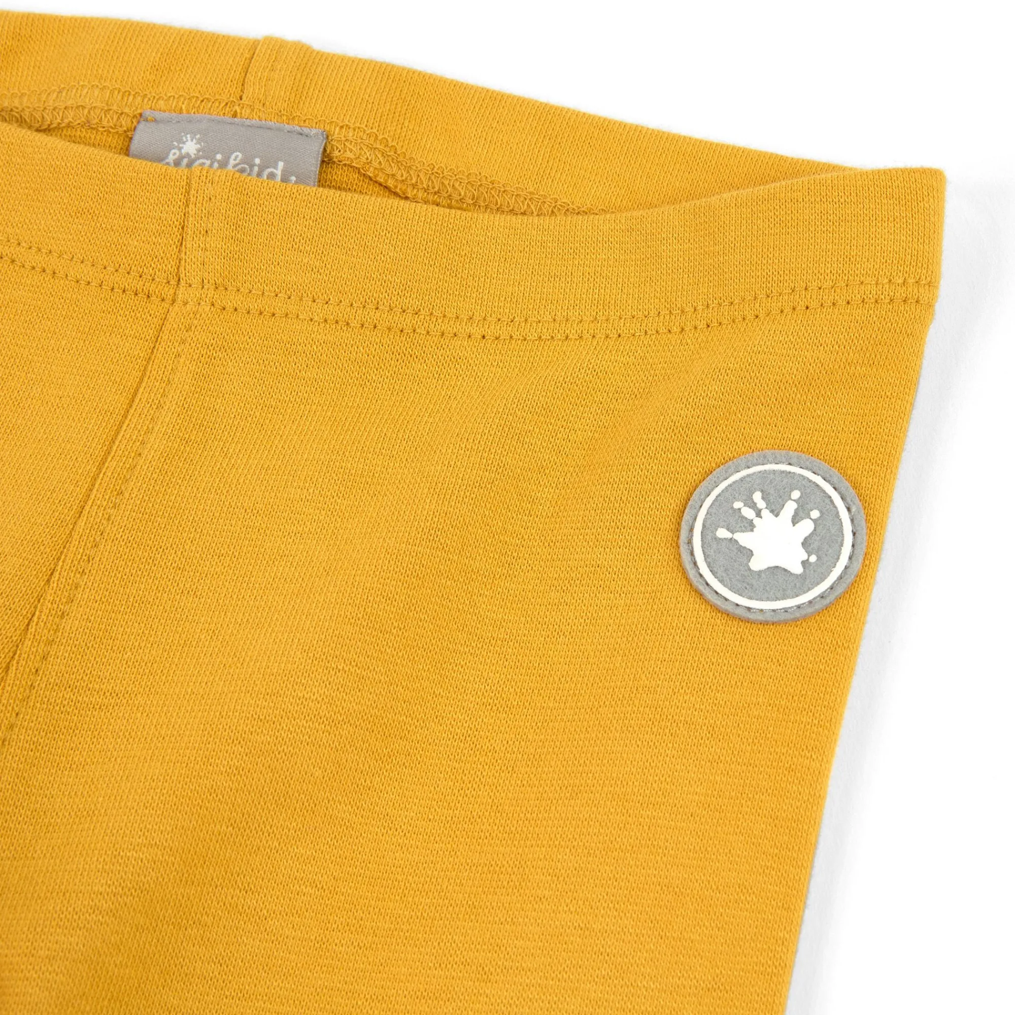 Sigikid Kollektion Tupfen Pony|Gelbe Kinder Leggings, Seitlich Gerafft