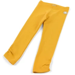 Sigikid Kollektion Tupfen Pony|Gelbe Kinder Leggings, Seitlich Gerafft