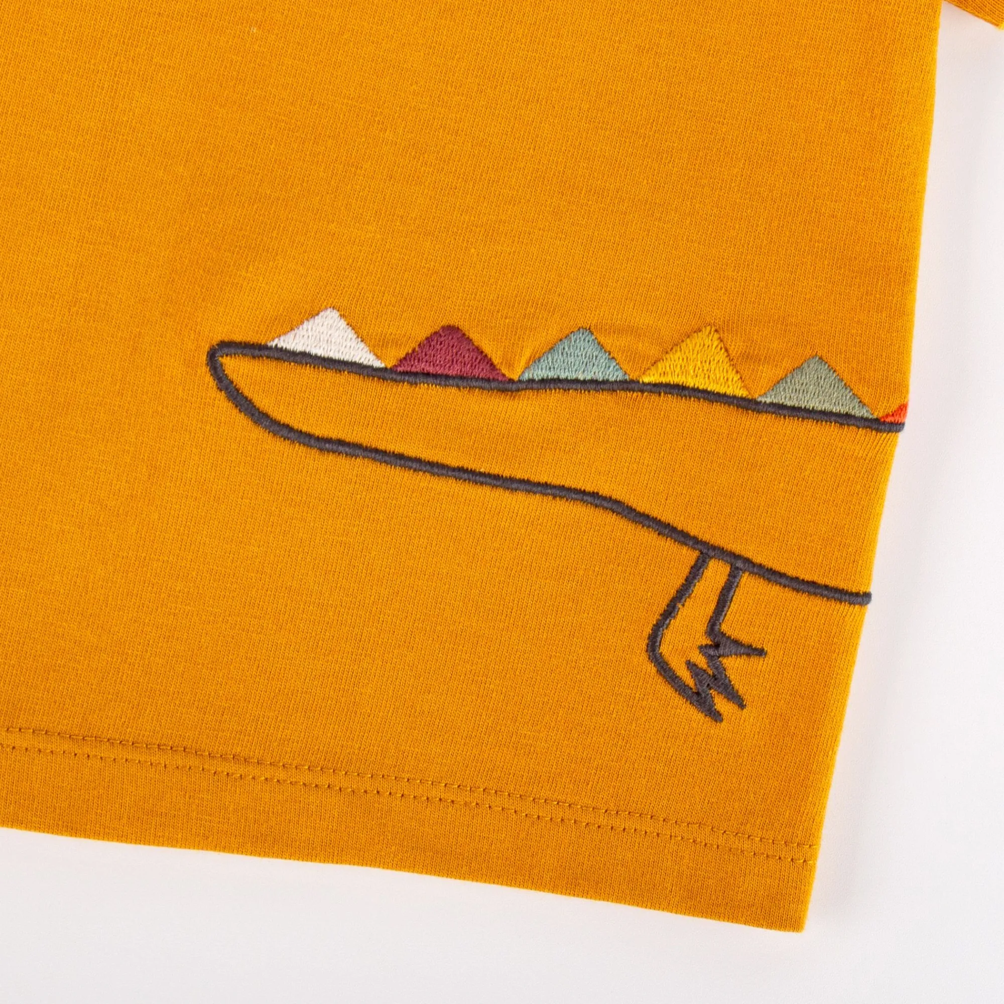 Sigikid Kollektion Happy Crocodile|Gelbes Baby T-Shirt Mit Krokodil Motiv