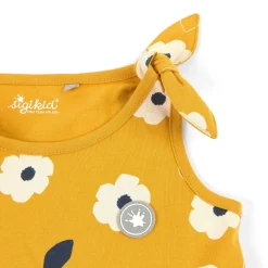 Sigikid Kollektion Tupfen Pony|Gelbes Sommertop Mit Blumchen Print