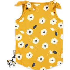 Sigikid Kollektion Tupfen Pony|Gelbes Sommertop Mit Blumchen Print