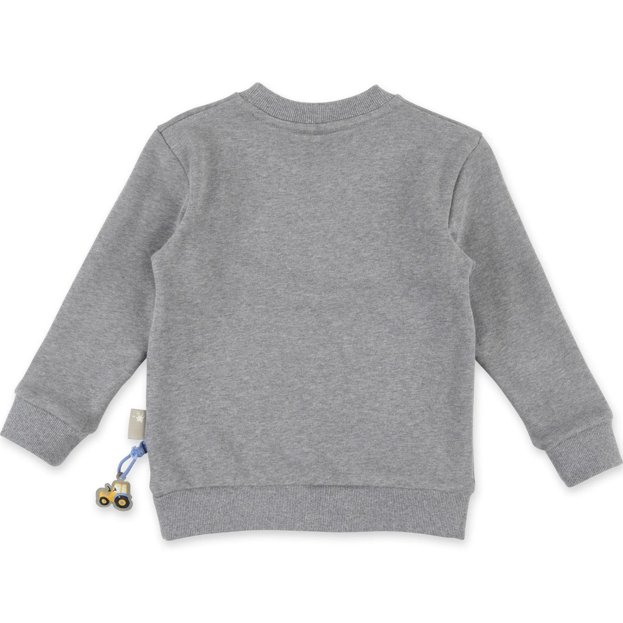 Sigikid Kollektion Gelber Traktor|Grau Meliertes Kinder Sweatshirt Teamwork