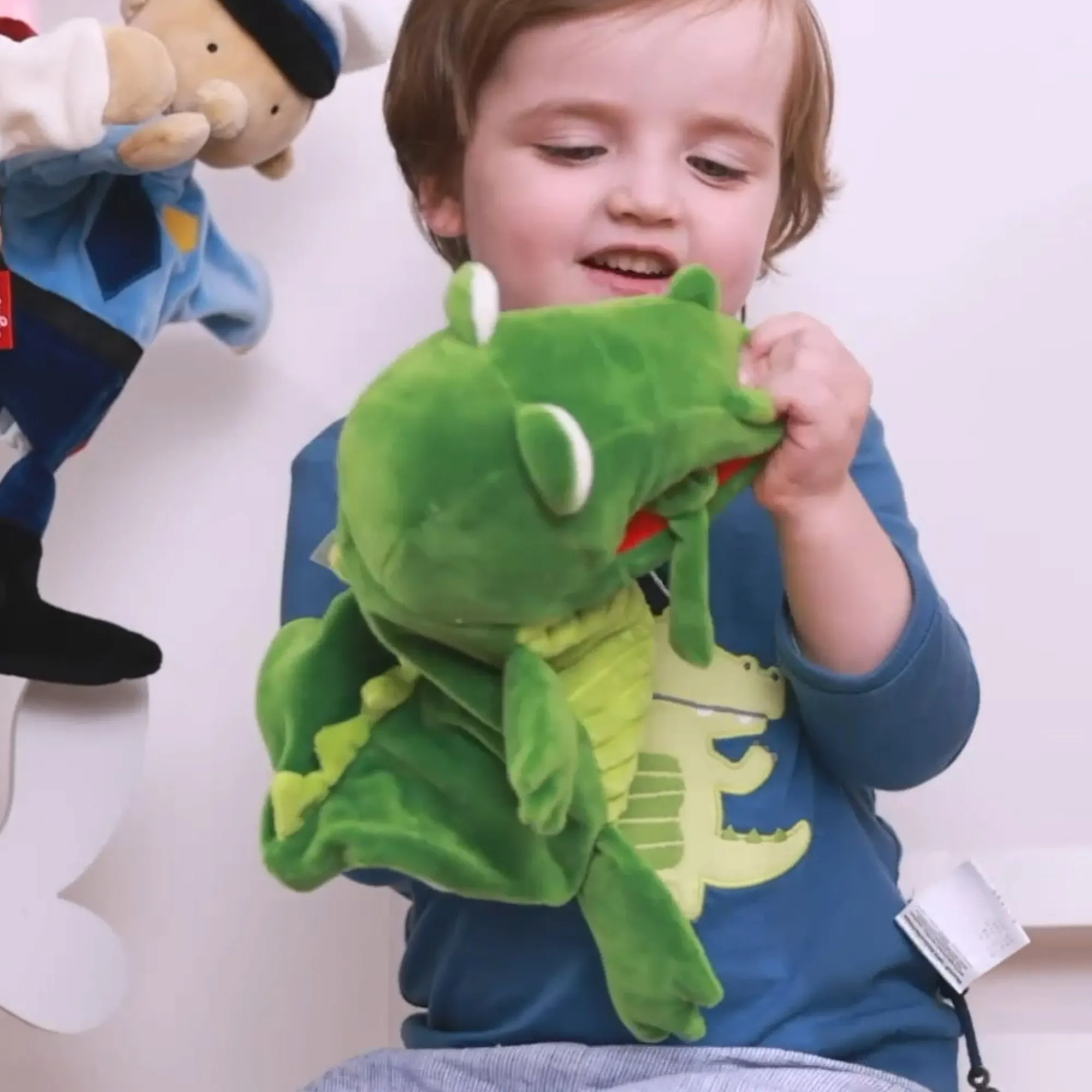 Sigikid Puppen & Handpuppen|Handspielpuppe Krokodil, My Little Theatre
