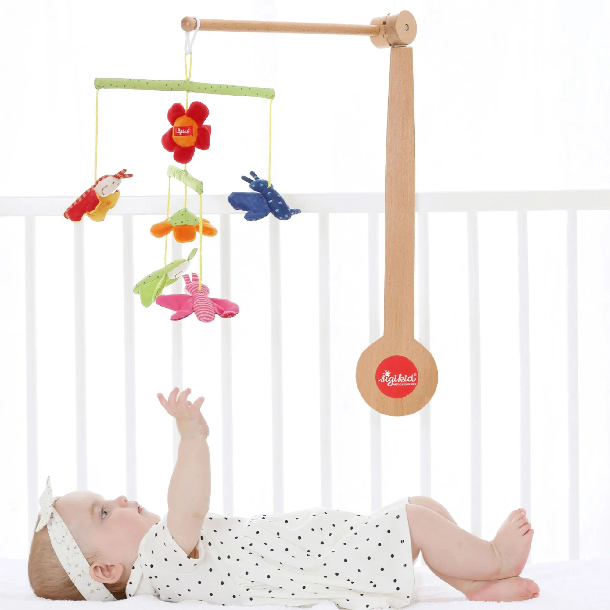 Sigikid Babyspielzeug|Holzrack Fur Mobile