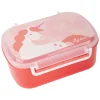 Sigikid Brotboxen|Kinder Brotdose Einhorn, Rot