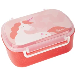 Sigikid Brotboxen|Kinder Brotdose Einhorn, Rot