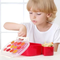 Sigikid Brotboxen|Kinder Brotzeitbox Apfelherz