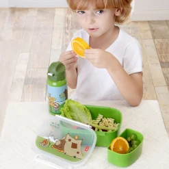 Sigikid Brotboxen|Kinder Brotzeitbox Mit Bar Forest Grizzly