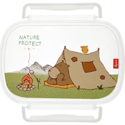 Sigikid Brotboxen|Kinder Brotzeitbox Mit Bar Forest Grizzly