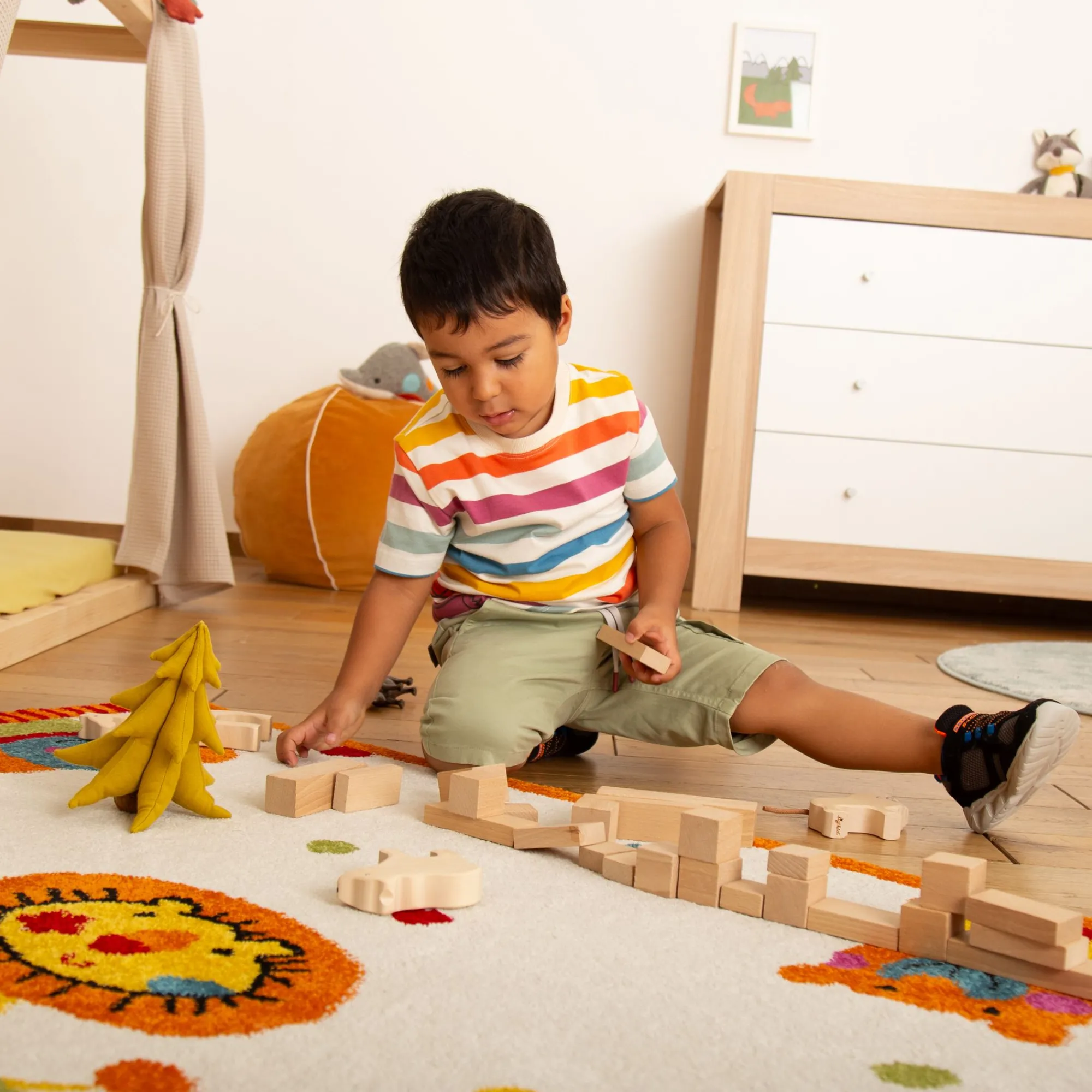 Sigikid Kollektion Happy Crocodile|Kinder Cargo Bermuda, Grun