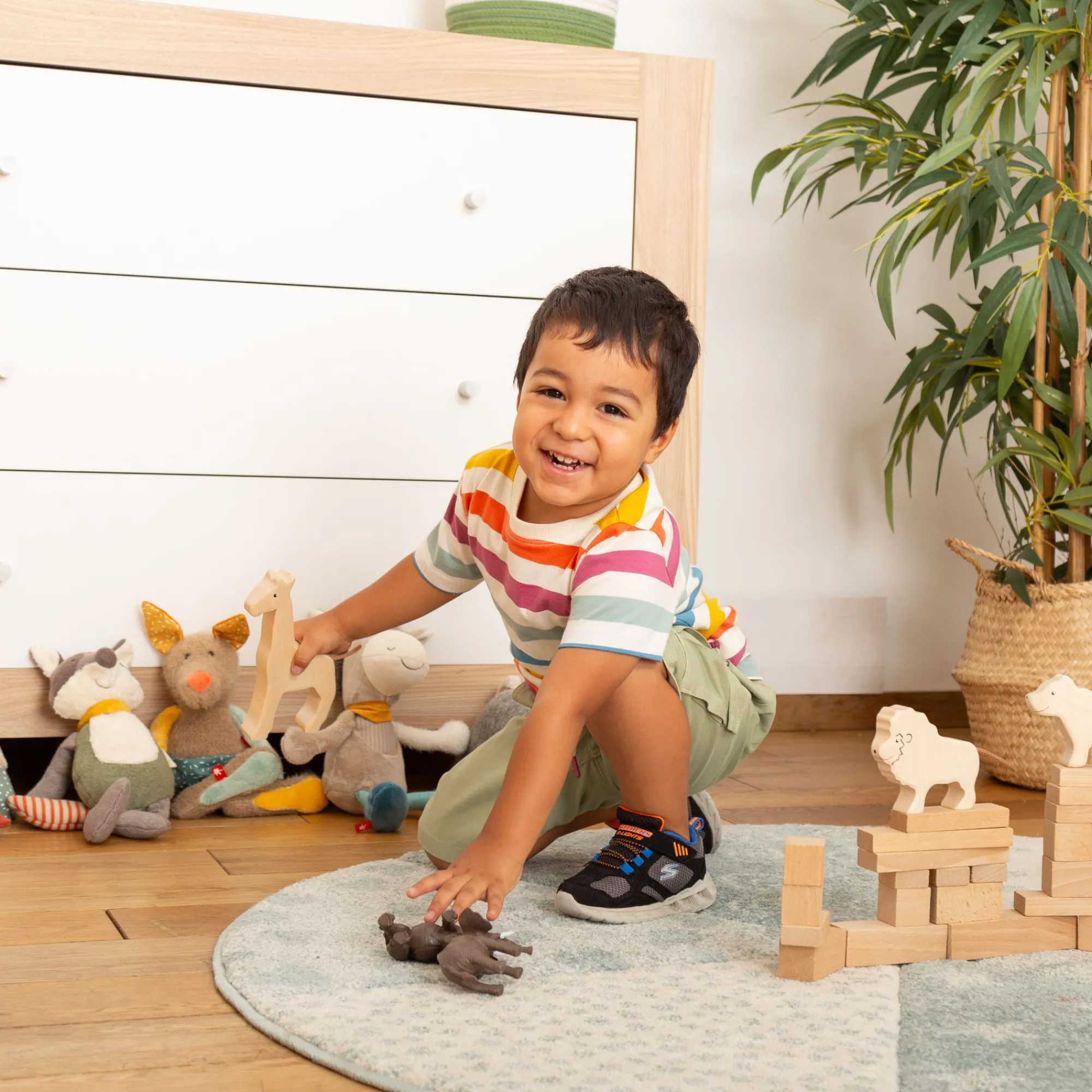 Sigikid Kollektion Happy Crocodile|Kinder Cargo Bermuda, Grun