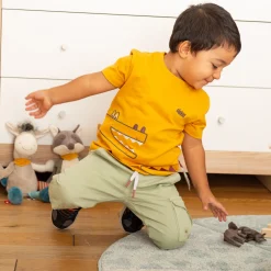 Sigikid Kollektion Happy Crocodile|Kinder Cargo Bermuda, Grun
