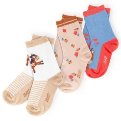 Sigikid Kollektion Funny Horse|Kinder 3Er Socken-Set, Bunt