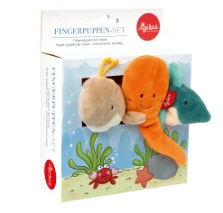 Sigikid Puppen & Handpuppen|Kinder Fingerpuppenset Ozean
