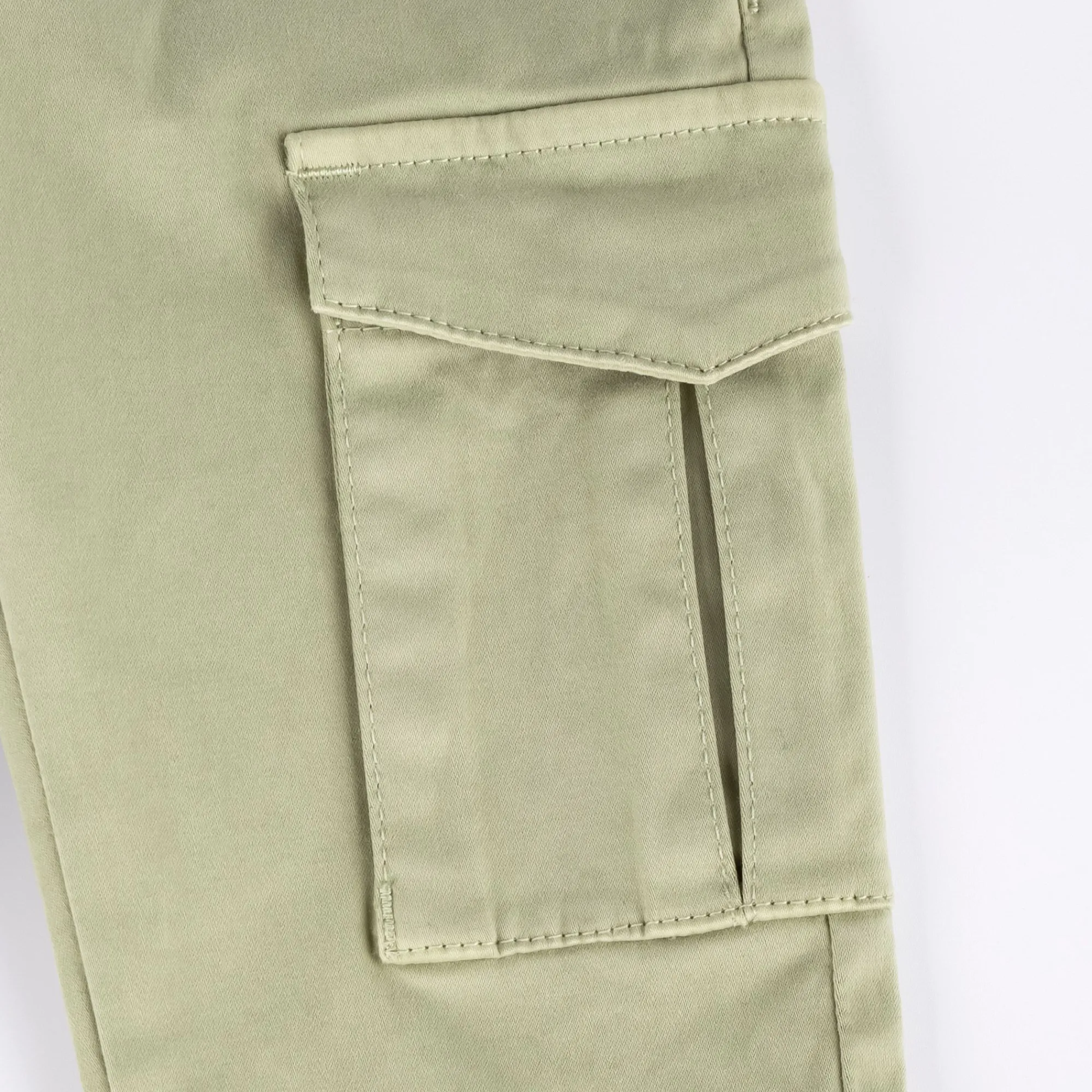 Sigikid Kollektion Happy Crocodile|Kinder Gabardine Hose, Grun