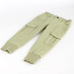 Sigikid Kollektion Happy Crocodile|Kinder Gabardine Hose, Grun
