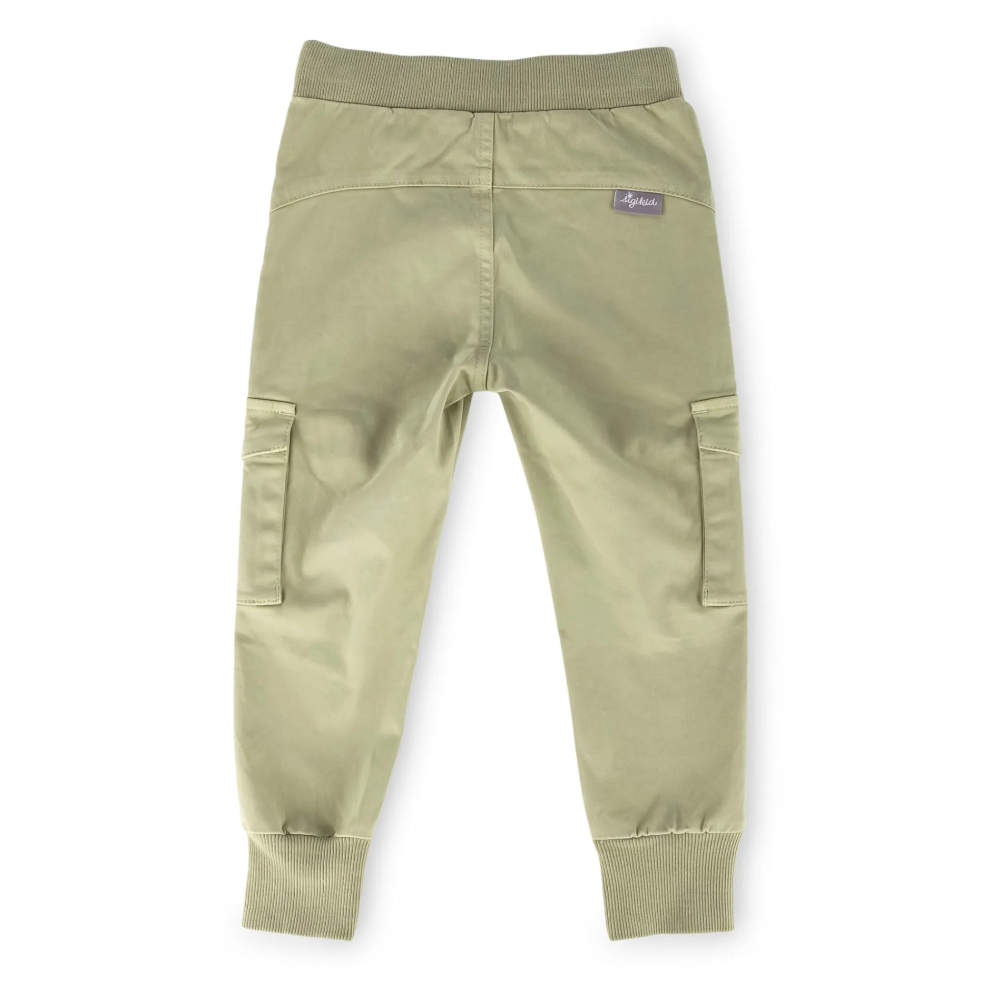 Sigikid Kollektion Happy Crocodile|Kinder Gabardine Hose, Grun
