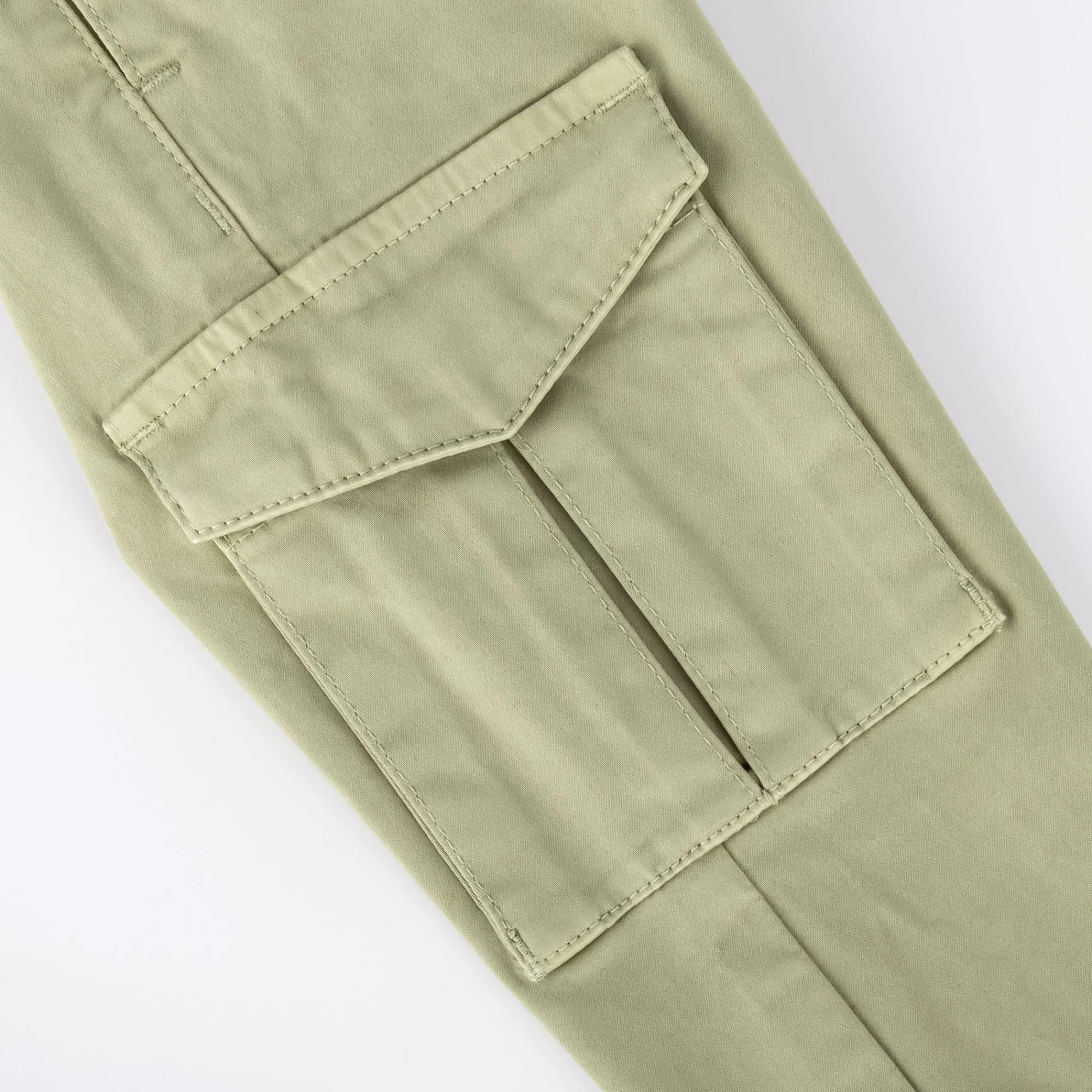Sigikid Kollektion Happy Crocodile|Kinder Gabardine Hose, Grun