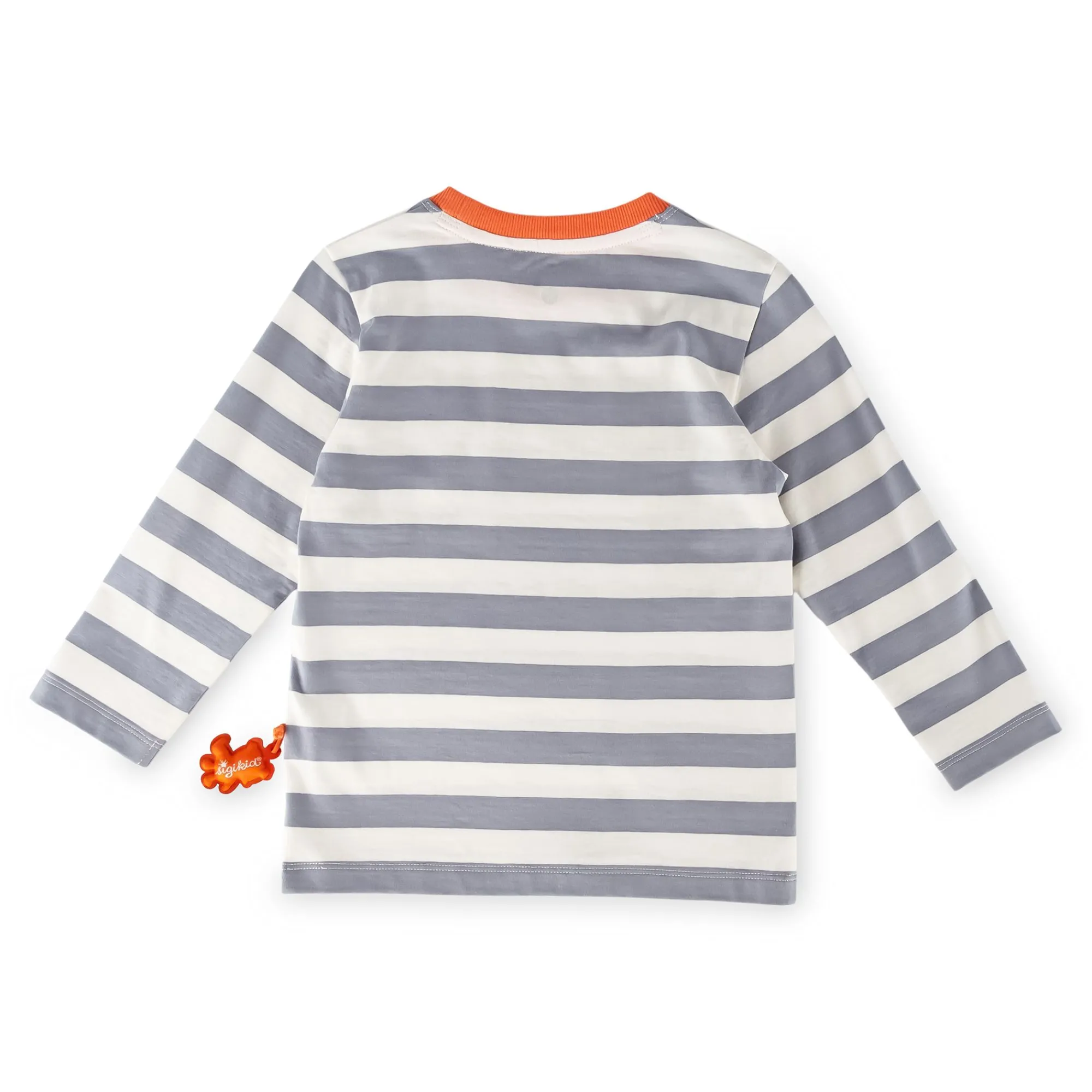Sigikid Kollektion Wild Adventure|Kinder Langarmshirt Mit Jeep Motiv, Grau-Weis