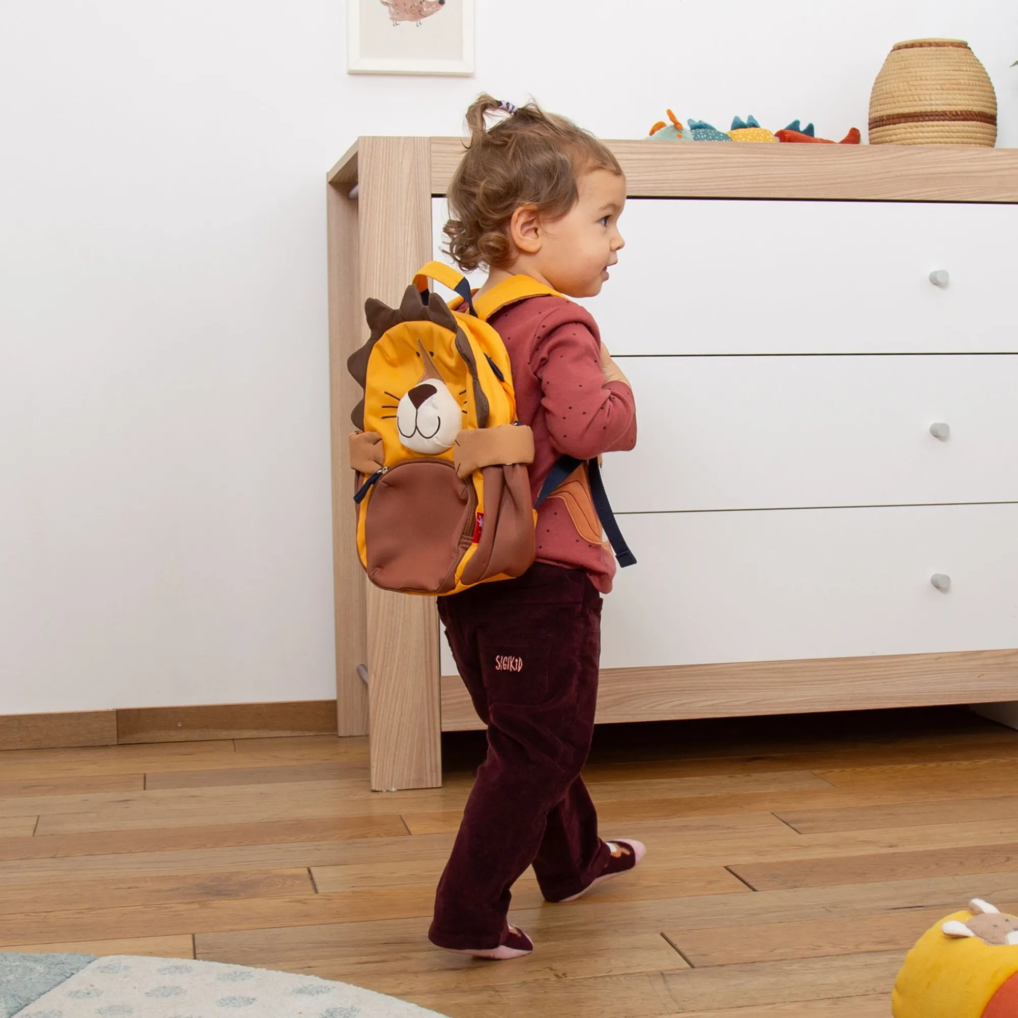 Sigikid Rucksacke|Kinder Pfotchenrucksack Lowe
