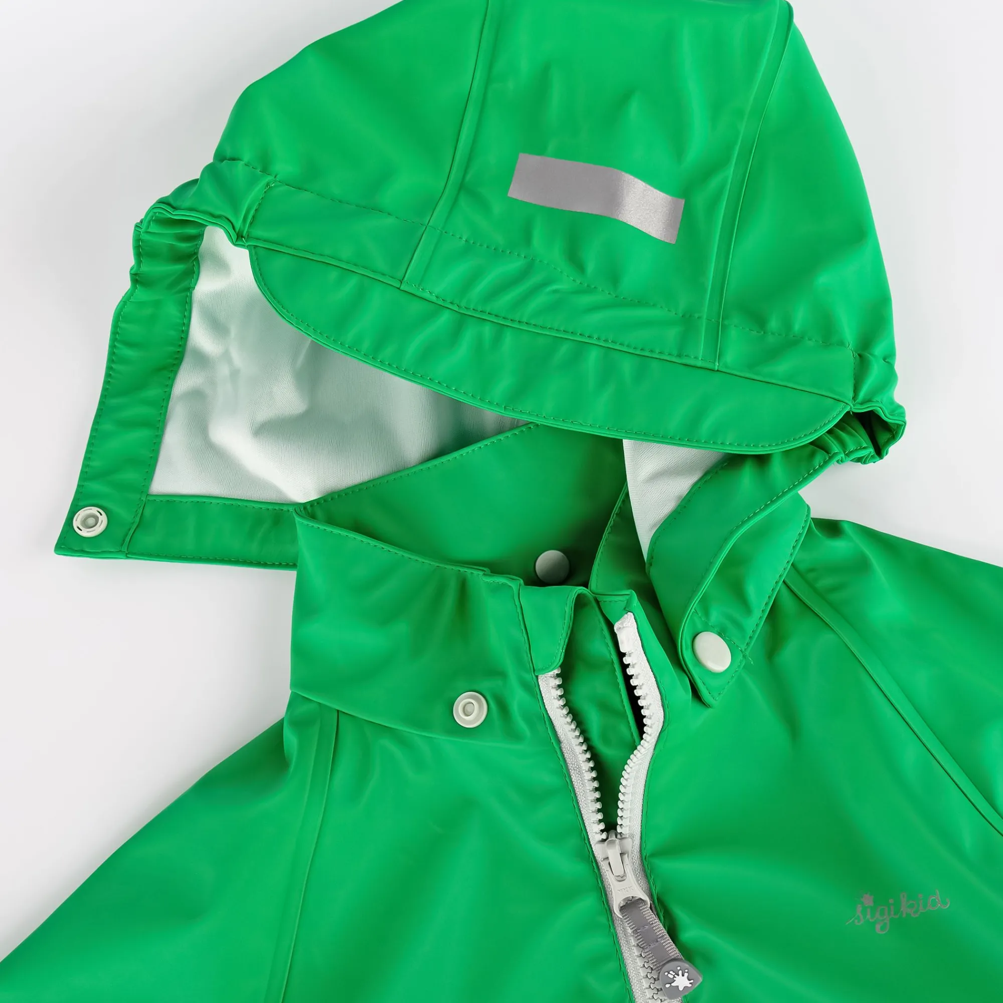 Sigikid Regenkleidung|Kinder Regenjacke, Hellgrun