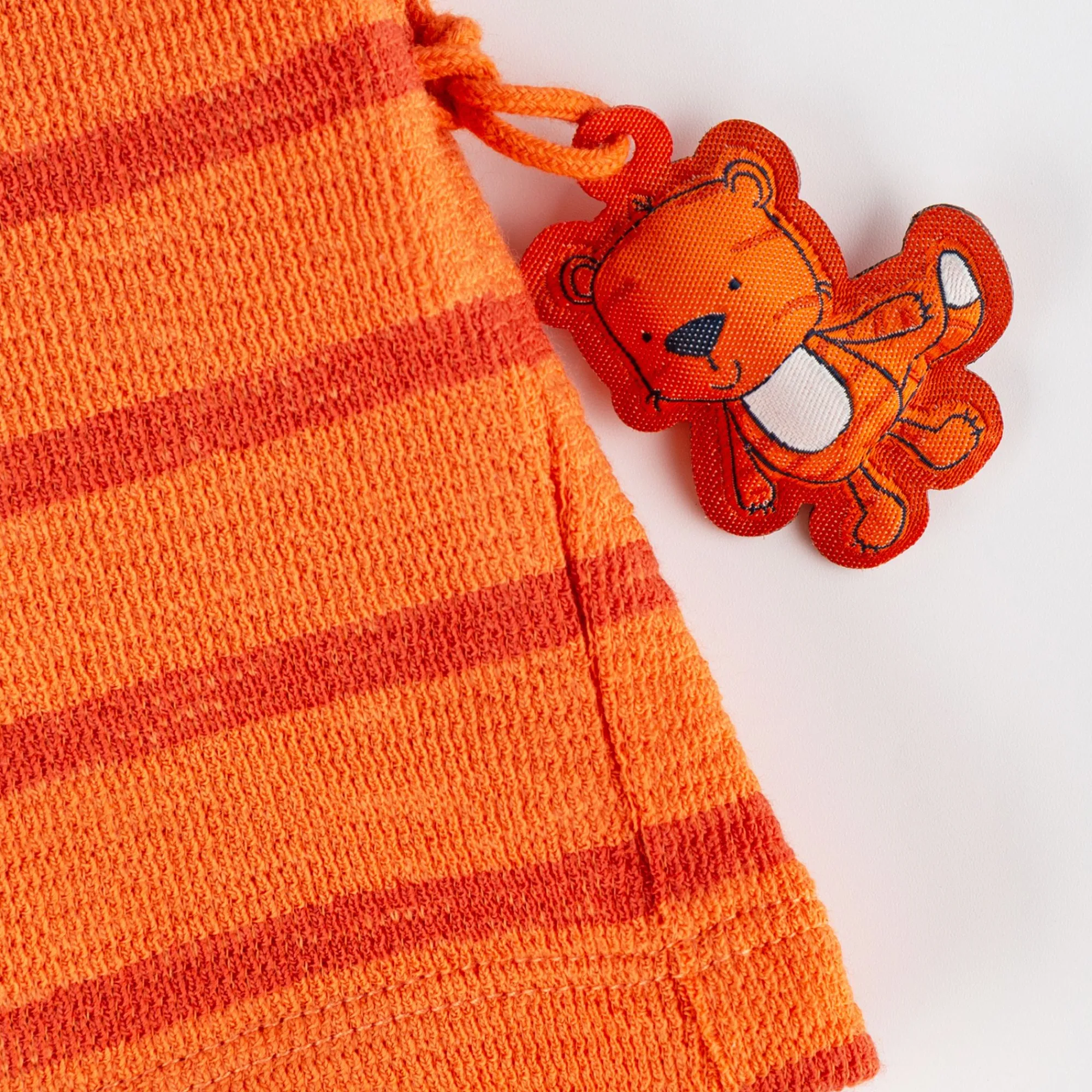 Sigikid Kollektion Wild Adventure|Kinder Ringel T-Shirt Mit Jeep Motiv, Orange-Rot