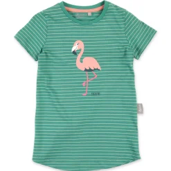 Sigikid Tag- Und Nachtwasche|Kinder Schlafanzug Flamingo, Rosa-Grun