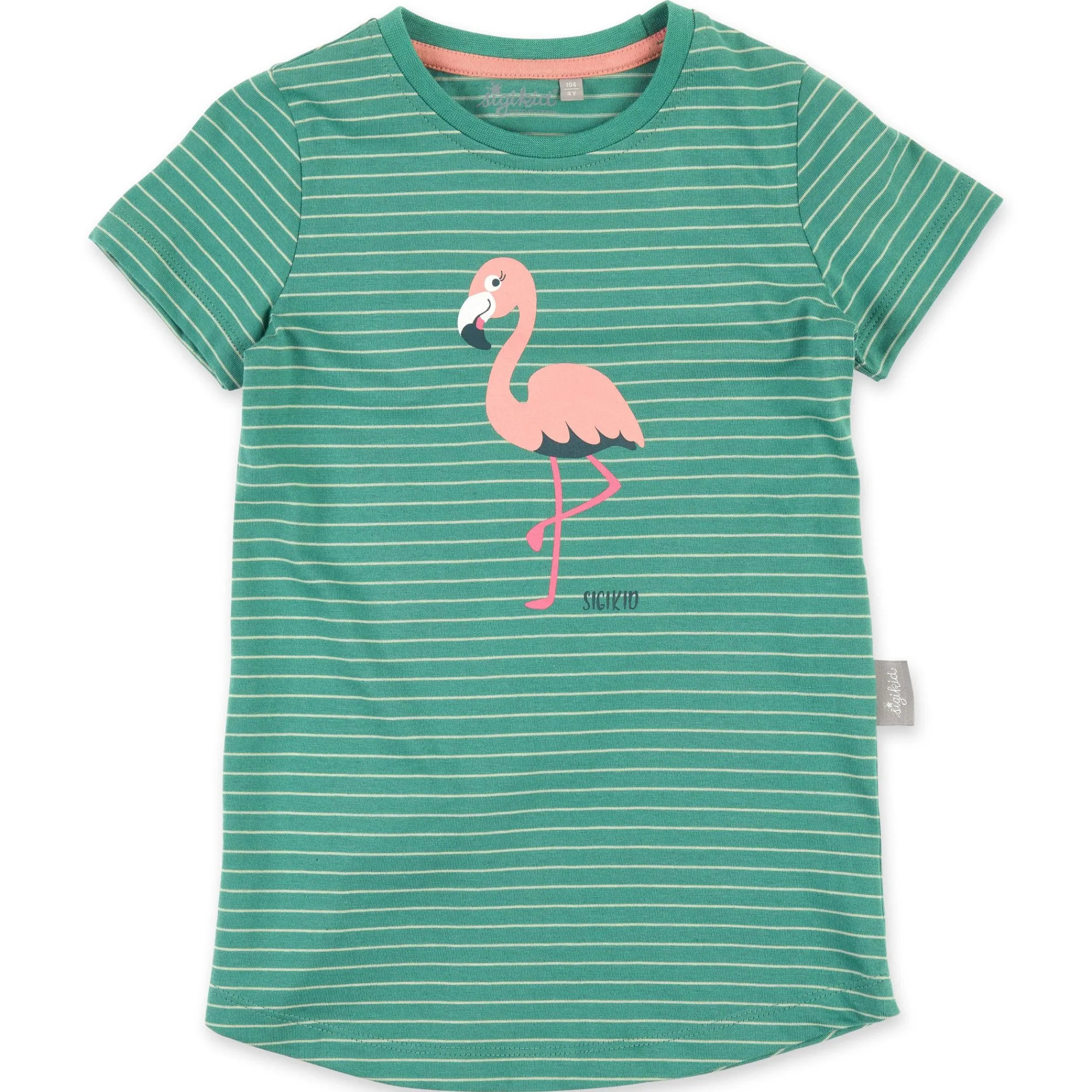 Sigikid Tag- Und Nachtwasche|Kinder Schlafanzug Flamingo, Rosa-Grun