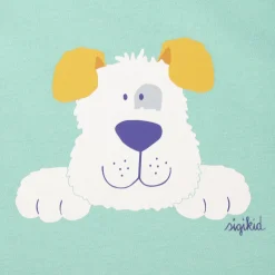 Sigikid Tag- Und Nachtwasche|Kinder Schlafanzug Hund, Grun
