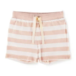Sigikid Kollektion Funny Horse|Kinder Shorts, Rosa-Weis Gestreift