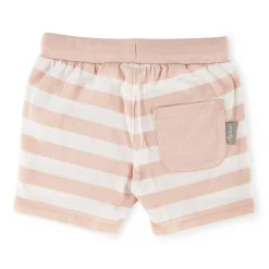 Sigikid Kollektion Funny Horse|Kinder Shorts, Rosa-Weis Gestreift