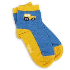 Sigikid Kollektion Gelber Traktor|Kinder Socken Im 3Er Set, Traktor