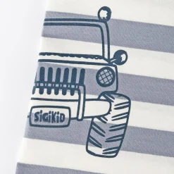Sigikid Kollektion Wild Adventure|Kinder T-Shirt Mit Jeep Motiv, Grau-Weis