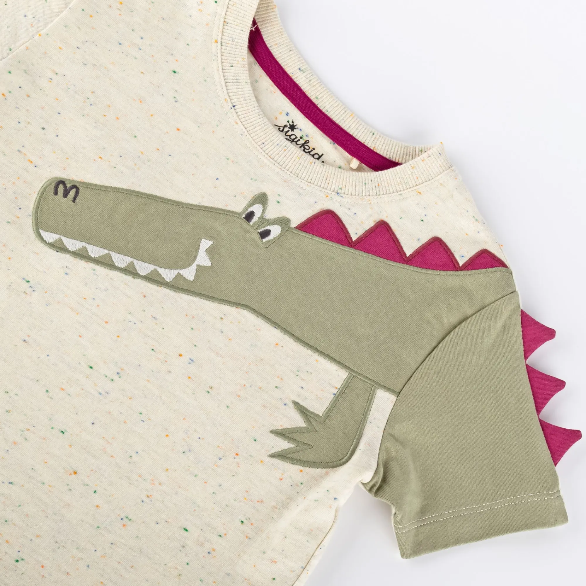 Sigikid Kollektion Happy Crocodile|Kinder T-Shirt Mit Krokodil Motiv