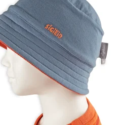 Sigikid Kollektion Wild Adventure|Kinder Wende Sommerhut Mit Krempe, Orangerot-Blau