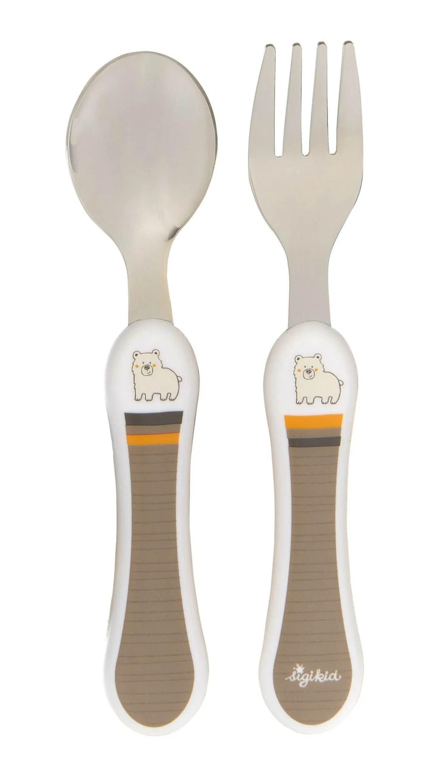 Sigikid Kindergeschirr|Kinderbesteck Bar, Honibonibear