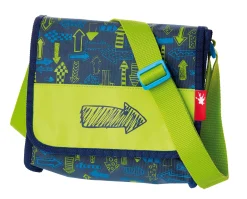 Sigikid Rucksacke|Kindergarten Tasche Blau-Grun Mit Pfeilen