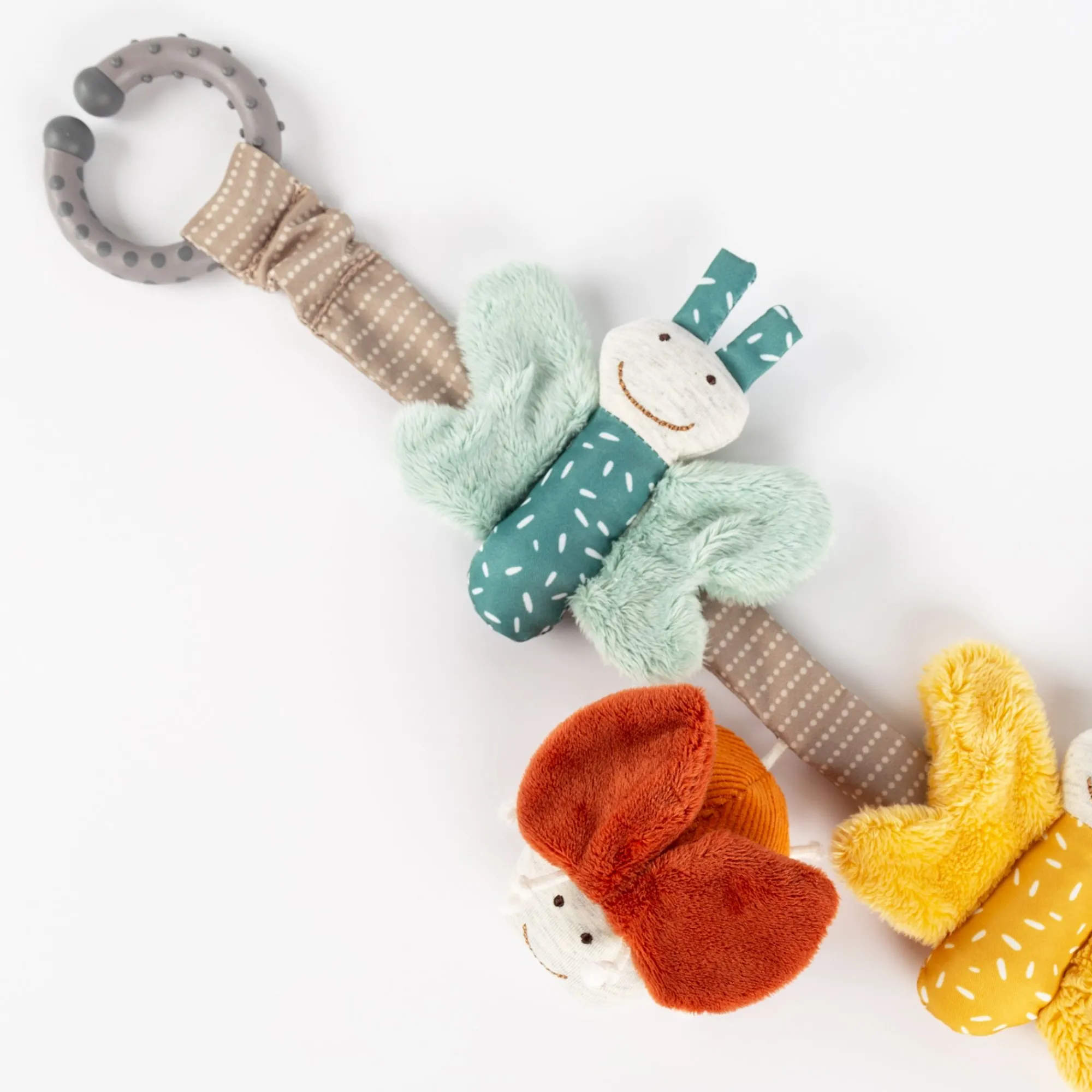 Sigikid Babyspielzeug|Kinderwagenkette Schmetterling