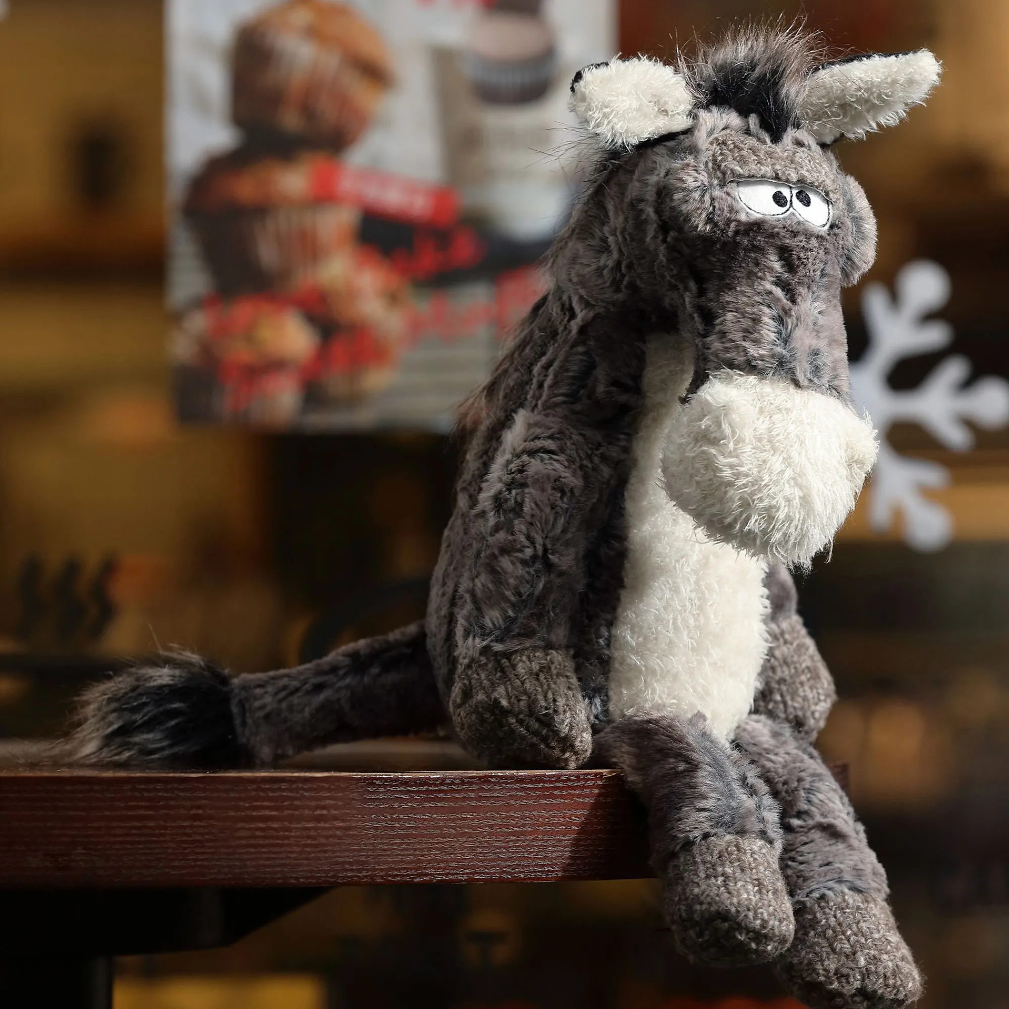 Sigikid Finde Dein Beast|Kuschel- Esel "Doodle Donkey", Beasts